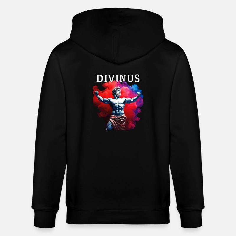 DIVINUS - Veste à capuche bio CULTIVATOR Stanley/Stella Unisexe - noir