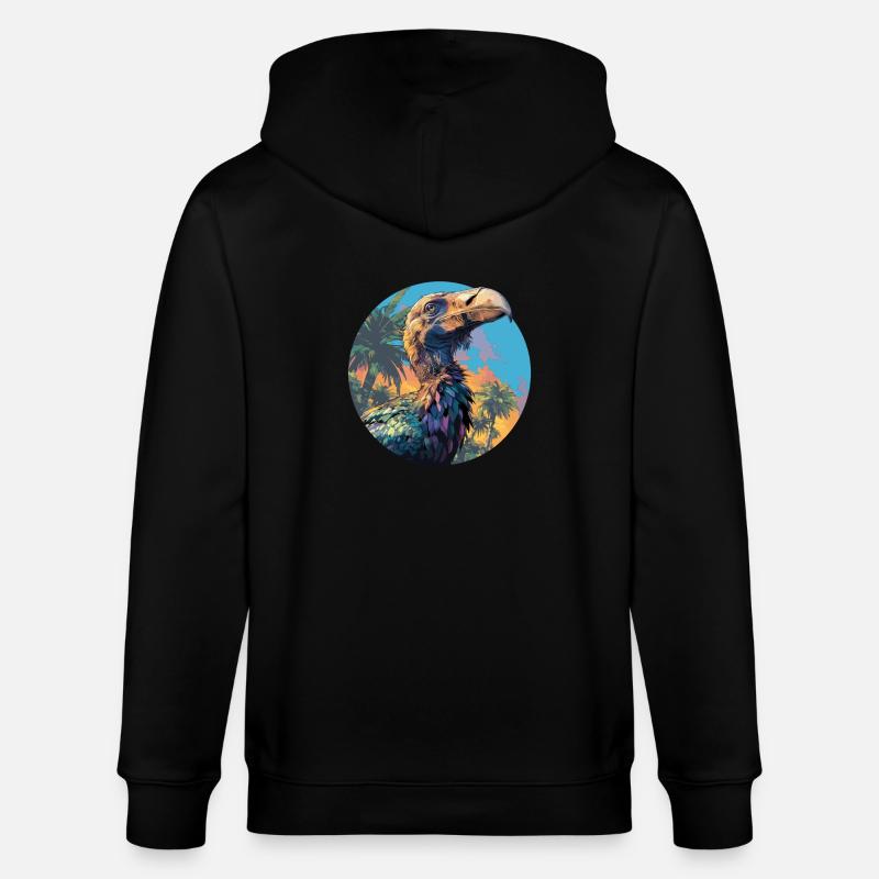 Dodos Dodo - Veste à capuche bio CULTIVATOR Stanley/Stella Unisexe - noir