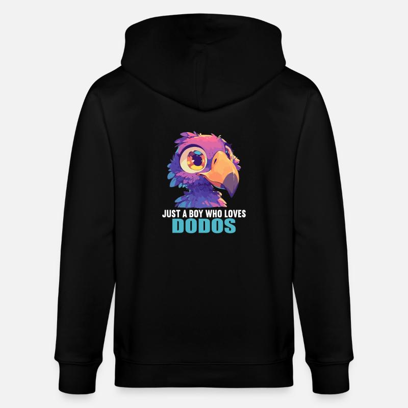 Dodos Dodo - Stanley/Stella Unisex Bio-Kapuzenjacke CULTIVATOR  - Schwarz