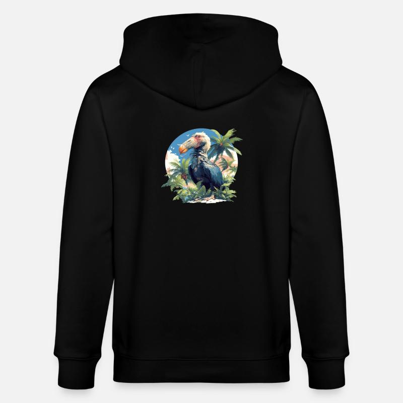 Dodos Dodo - Veste à capuche bio CULTIVATOR Stanley/Stella Unisexe - noir