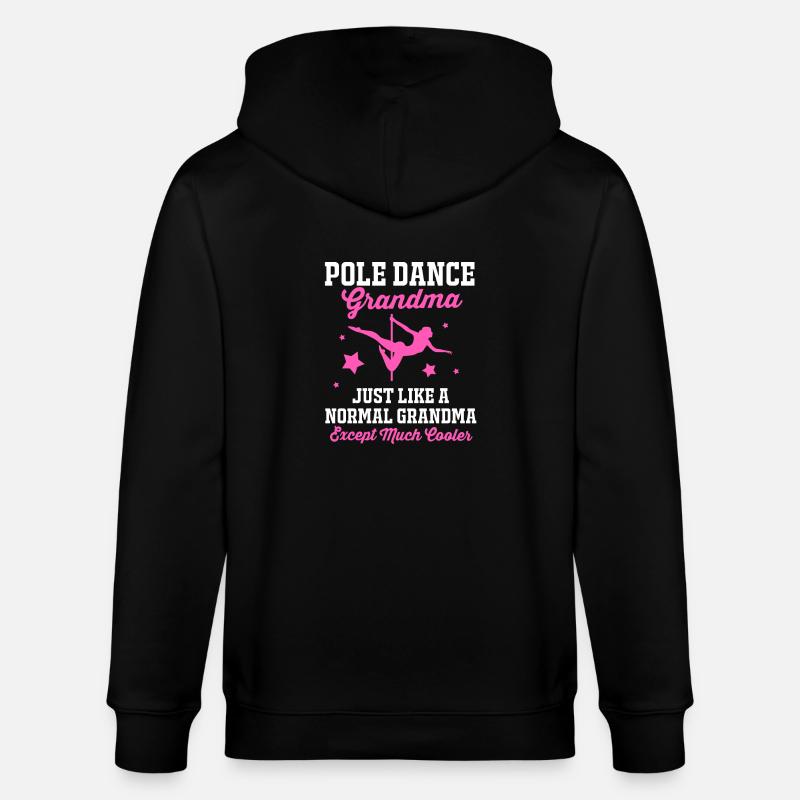 Pole Dance - Veste à capuche bio CULTIVATOR Stanley/Stella Unisexe - noir