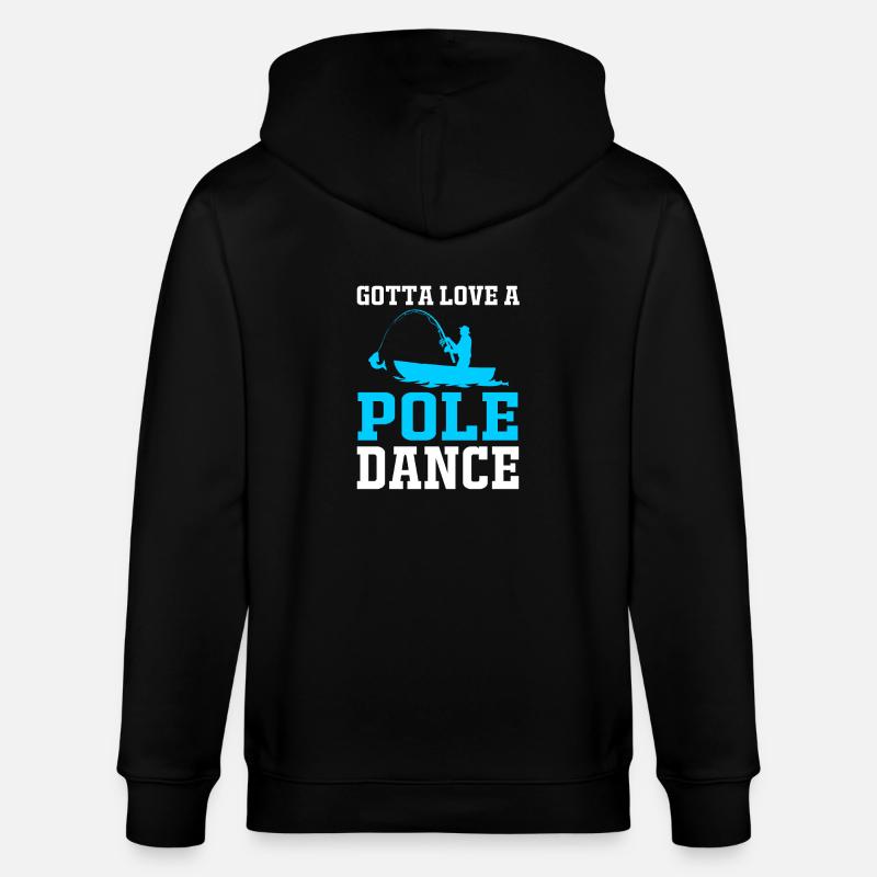 Pole Dance - Veste à capuche bio CULTIVATOR Stanley/Stella Unisexe - noir