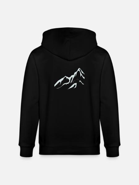 Skilift Ski Lift - Stanley/Stella CULTIVATOR Unisex Organic Hooded Jacket - black