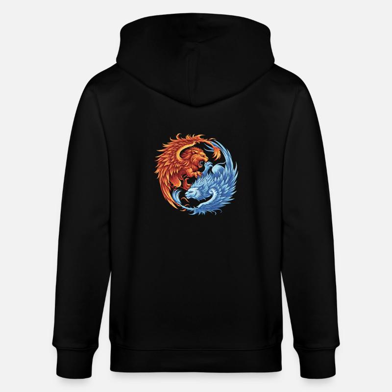 ÉQUILIBRE DE VIE - Veste à capuche bio CULTIVATOR Stanley/Stella Unisexe - noir