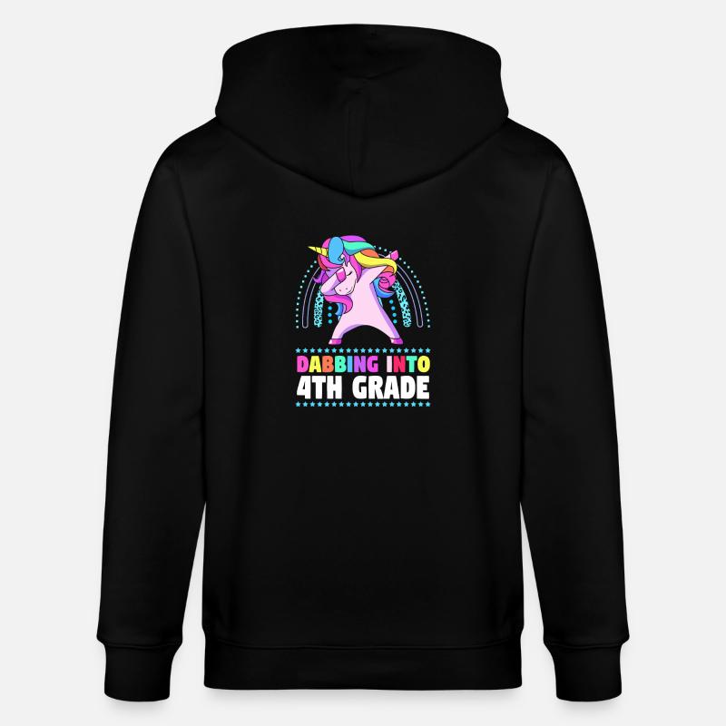 4e année - Veste à capuche bio CULTIVATOR Stanley/Stella Unisexe - noir