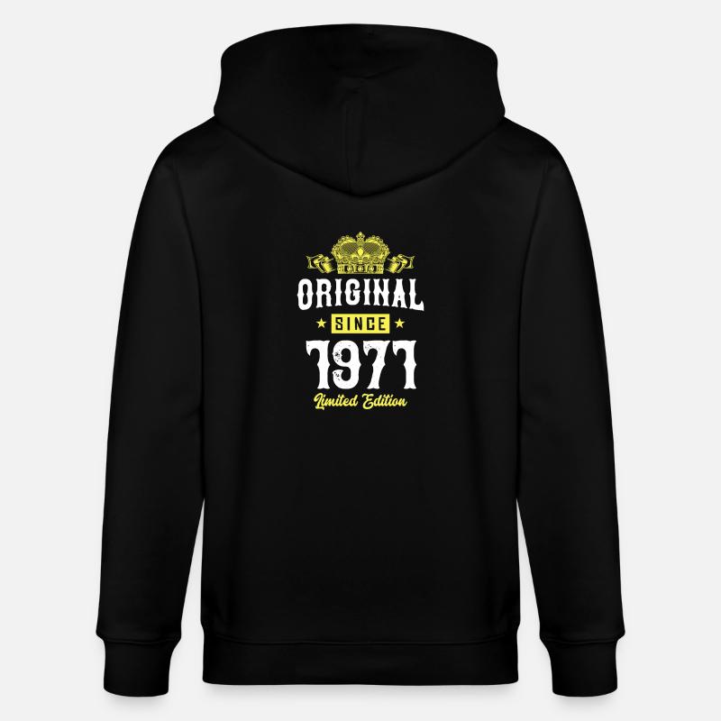 1971 Édition limitée - Veste à capuche bio CULTIVATOR Stanley/Stella Unisexe - noir