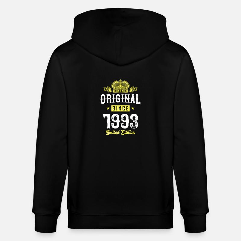 1993 Édition limitée - Veste à capuche bio CULTIVATOR Stanley/Stella Unisexe - noir