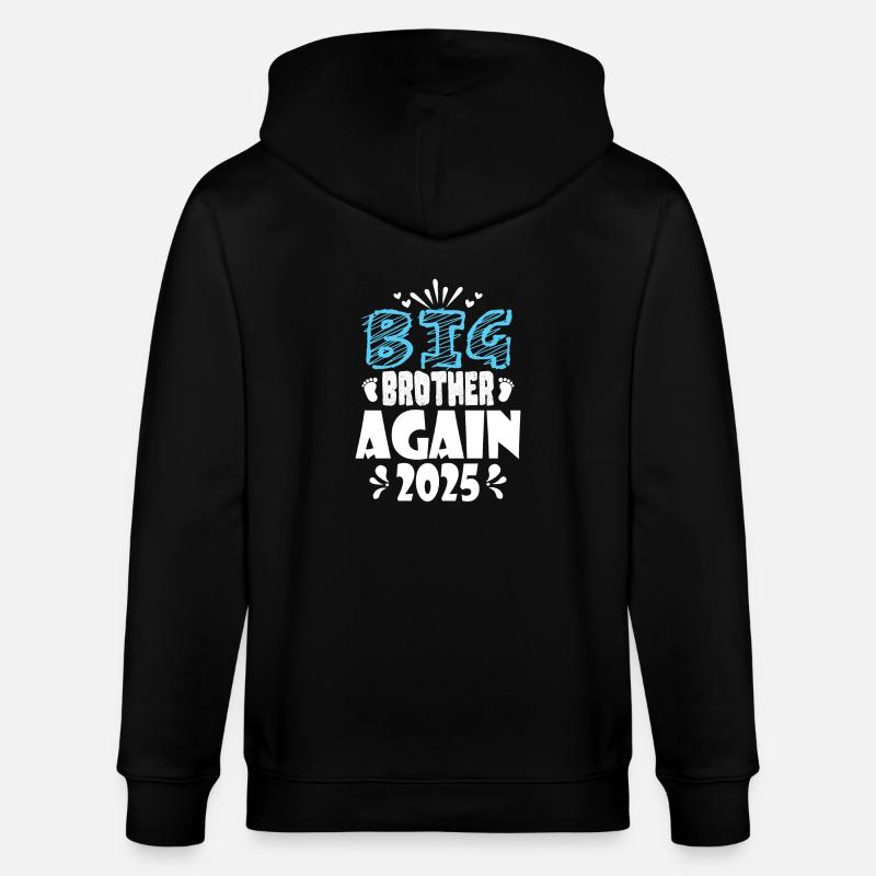 Brother Again - Stanley/Stella Unisex Bio-Kapuzenjacke CULTIVATOR  - Schwarz