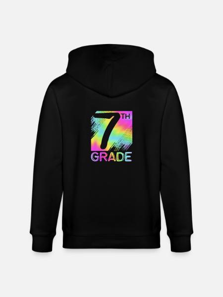 7th Grade - Stanley/Stella CULTIVATOR  Unisex Organic Hooded Jacket - black