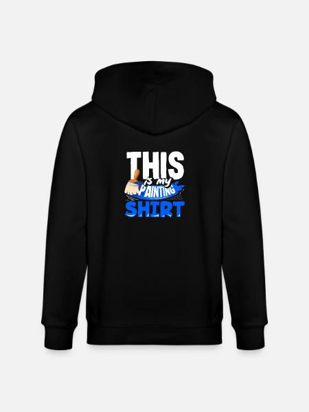 This is my painter outfit - Stanley/Stella CULTIVATOR  Unisex Organic Hooded Jacket - black