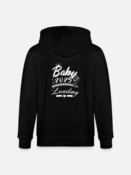 Baby 2025 Loading 01 - Stanley/Stella CULTIVATOR Unisex Organic Hooded Jacket - black