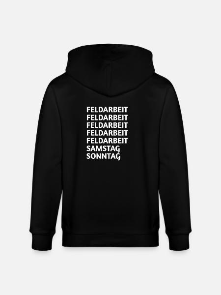 Field work - Stanley/Stella CULTIVATOR Unisex Organic Hooded Jacket - black