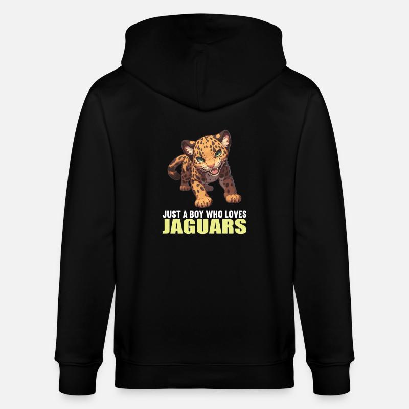 Jaguars Jaguar - Veste à capuche bio CULTIVATOR Stanley/Stella Unisexe - noir