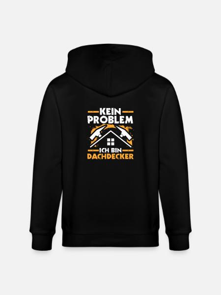 Master Roofer Roofer - Stanley/Stella CULTIVATOR  Unisex Organic Hooded Jacket - black