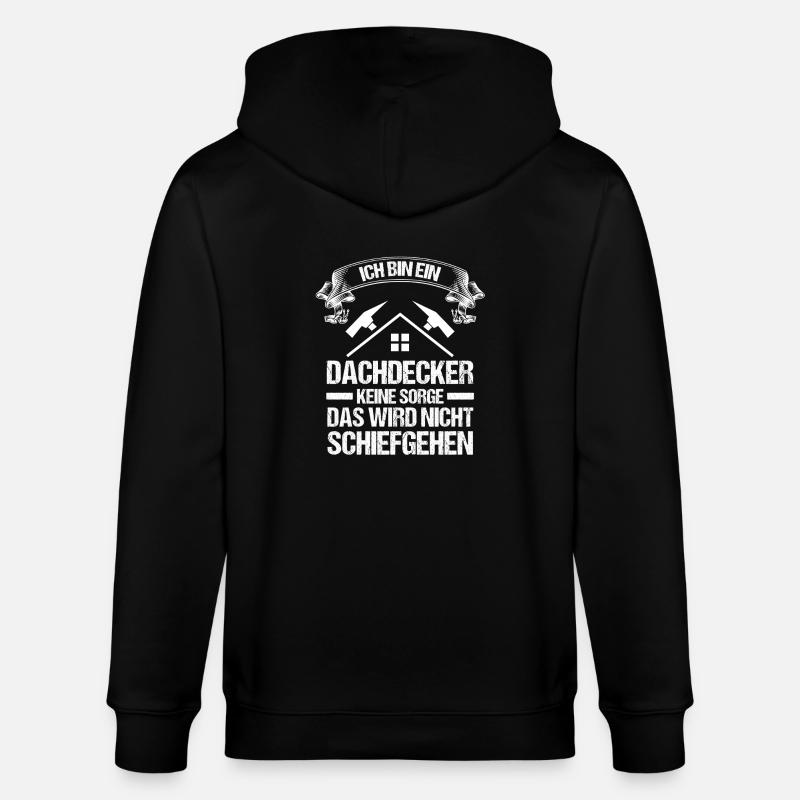 Maître Couvreur Couvreur - Veste à capuche bio CULTIVATOR Stanley/Stella Unisexe - noir
