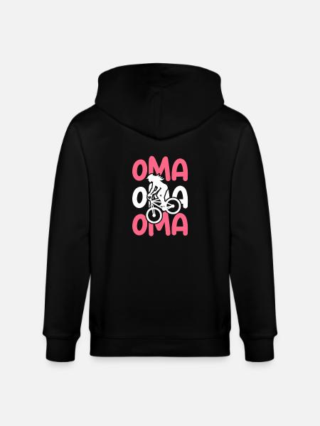 Vélo Mamie VTT - Veste à capuche bio CULTIVATOR Stanley/Stella Unisexe - noir