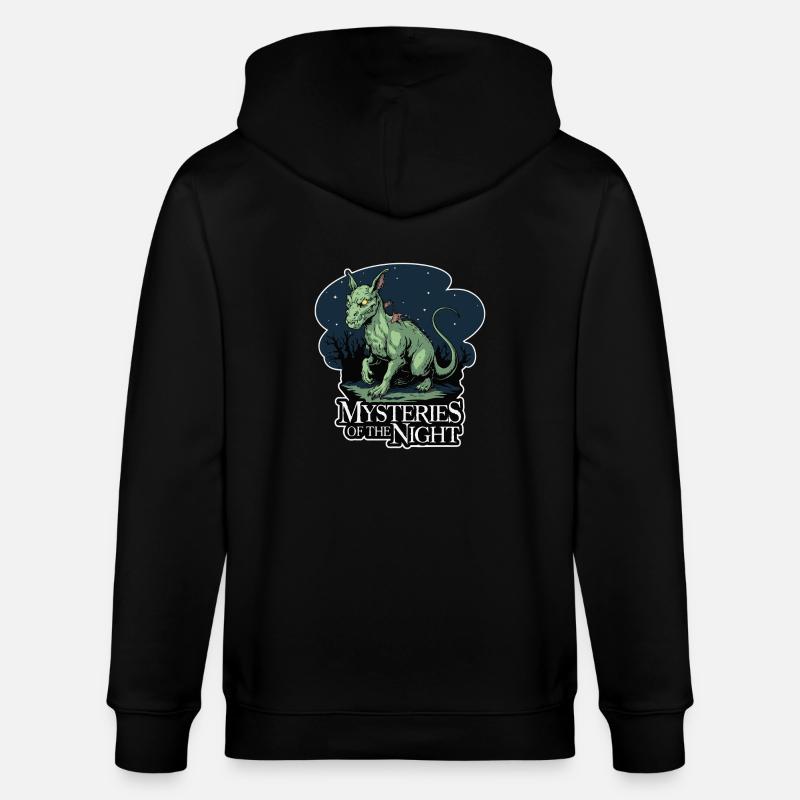 CHUPACABRA - Stanley/Stella Unisex Bio-Kapuzenjacke CULTIVATOR  - Schwarz