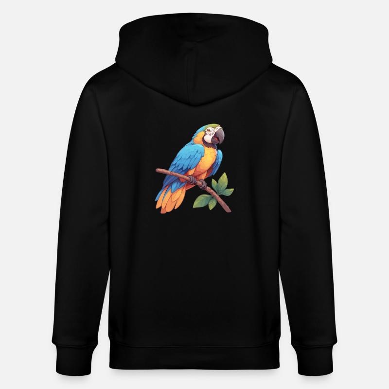 L’ère de l’ara - Veste à capuche bio CULTIVATOR Stanley/Stella Unisexe - noir