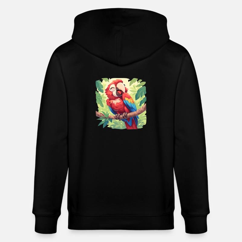 Aras Ara - Stanley/Stella Unisex Bio-Kapuzenjacke CULTIVATOR  - Schwarz