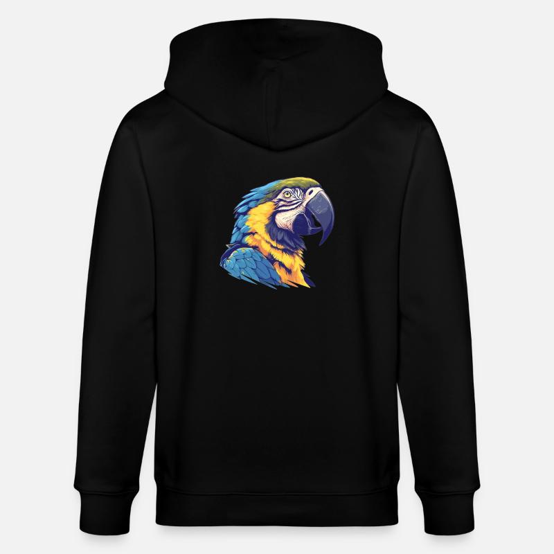 L’ère de l’ara - Veste à capuche bio CULTIVATOR Stanley/Stella Unisexe - noir