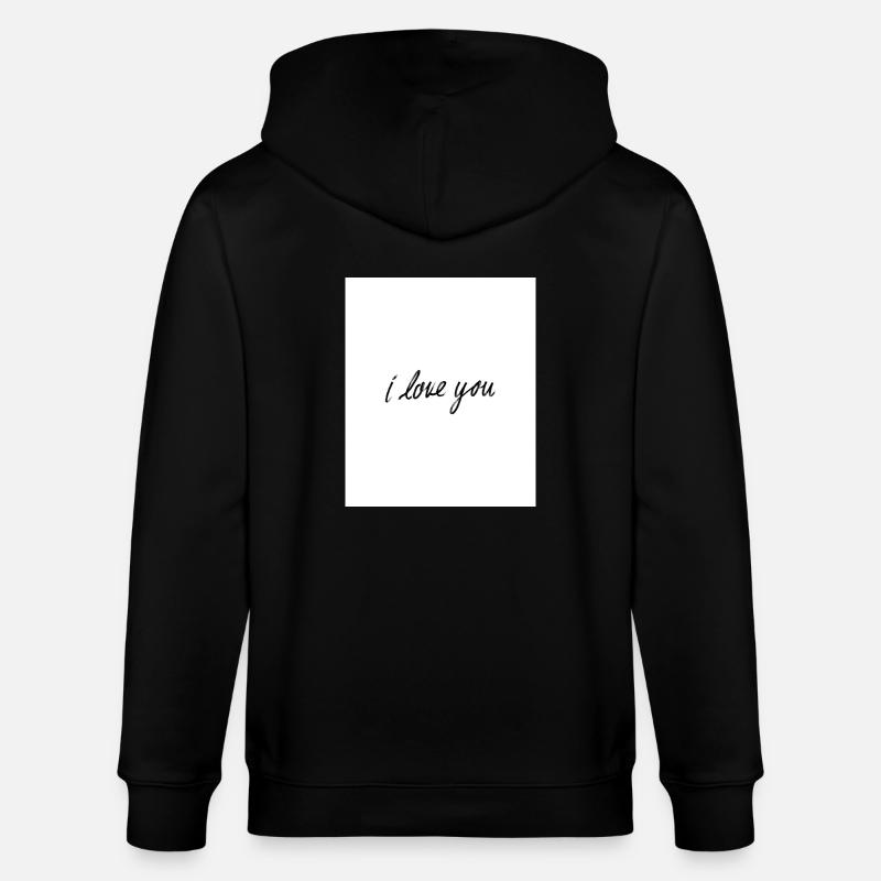 Canva5 - Stanley/Stella Unisex Bio-Kapuzenjacke CULTIVATOR  - Schwarz