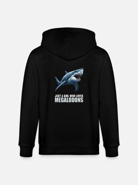 Megalodons Megalodon - Stanley/Stella Unisex Bio-Kapuzenjacke CULTIVATOR - Schwarz
