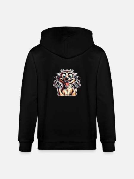 Suricate - Veste à capuche bio CULTIVATOR Stanley/Stella Unisexe - noir