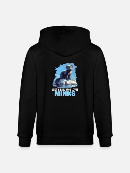 Nerze Nerz - Stanley/Stella Unisex Bio-Kapuzenjacke CULTIVATOR  - Schwarz