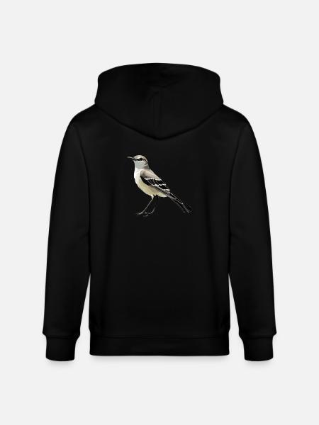 Oiseaux moqueurs Oiseaux moqueurs - Veste à capuche bio CULTIVATOR Stanley/Stella Unisexe - noir