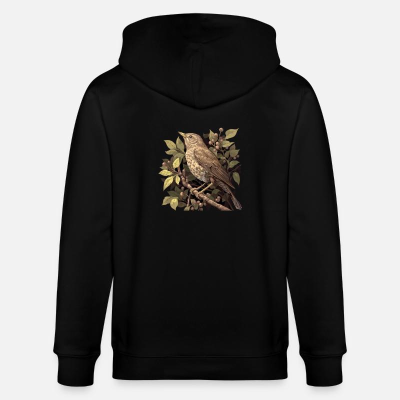 Rossignols Rossignol - Veste à capuche bio CULTIVATOR Stanley/Stella Unisexe - noir