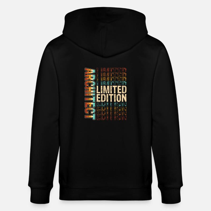 Architecte - Veste à capuche bio CULTIVATOR Stanley/Stella Unisexe - noir