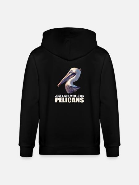 Pelicans Pelican - Stanley/Stella CULTIVATOR Unisex Organic Hooded Jacket - black