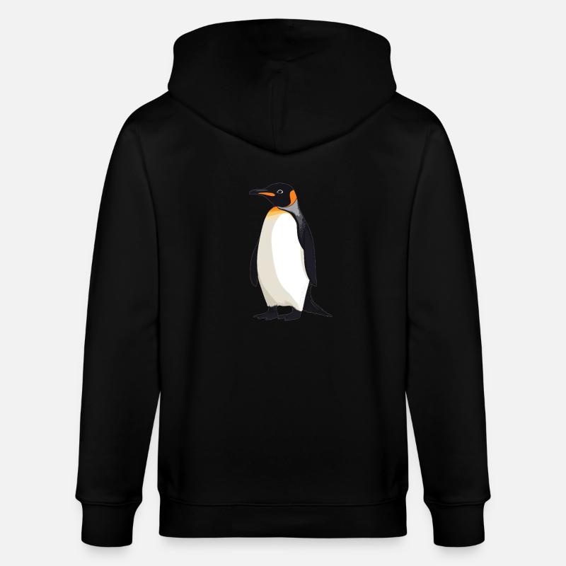 Pingouins Pingouin - Veste à capuche bio CULTIVATOR Stanley/Stella Unisexe - noir
