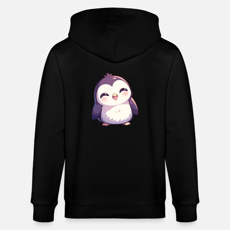 Pingouins Pingouin - Veste à capuche bio CULTIVATOR Stanley/Stella Unisexe - noir