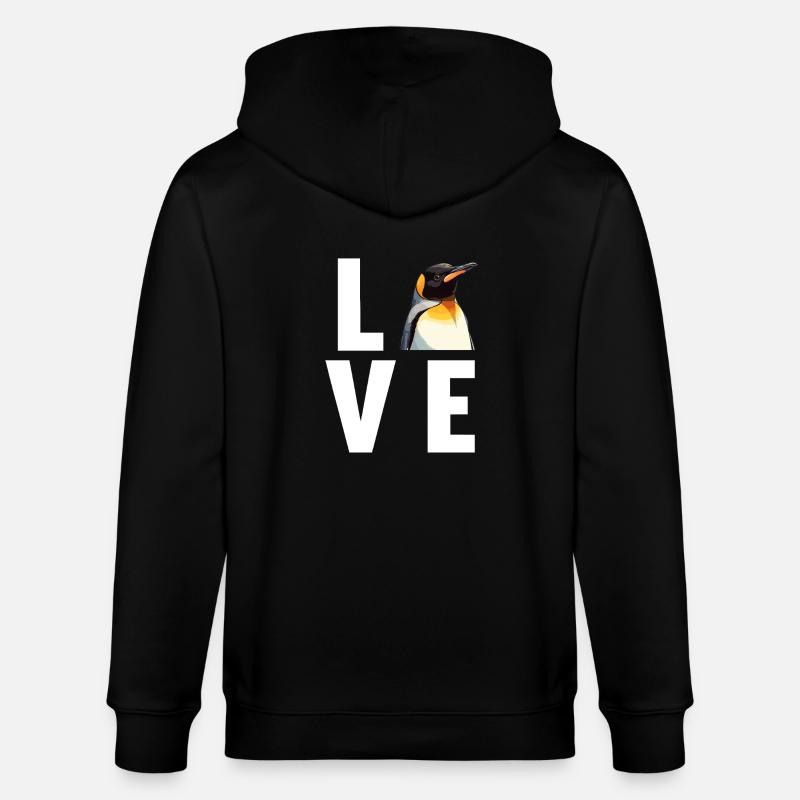Pingouins Pingouin - Veste à capuche bio CULTIVATOR Stanley/Stella Unisexe - noir