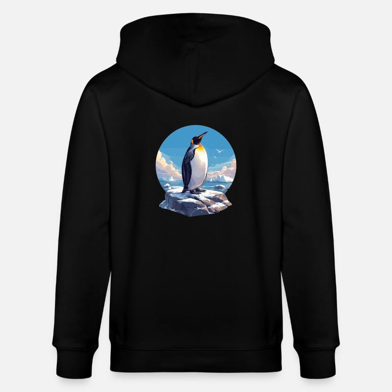 Pingouins Pingouin - Veste à capuche bio CULTIVATOR Stanley/Stella Unisexe - noir