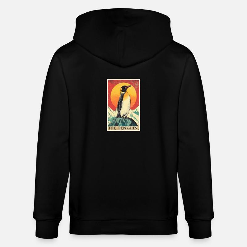 Pingouins Pingouin - Veste à capuche bio CULTIVATOR Stanley/Stella Unisexe - noir