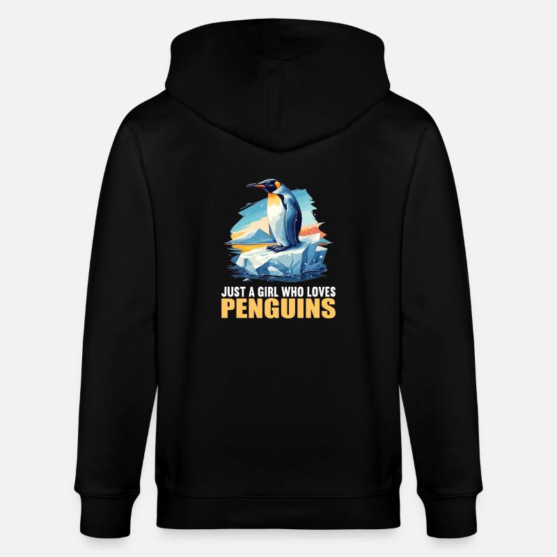 Pingouins Pingouin - Veste à capuche bio CULTIVATOR Stanley/Stella Unisexe - noir