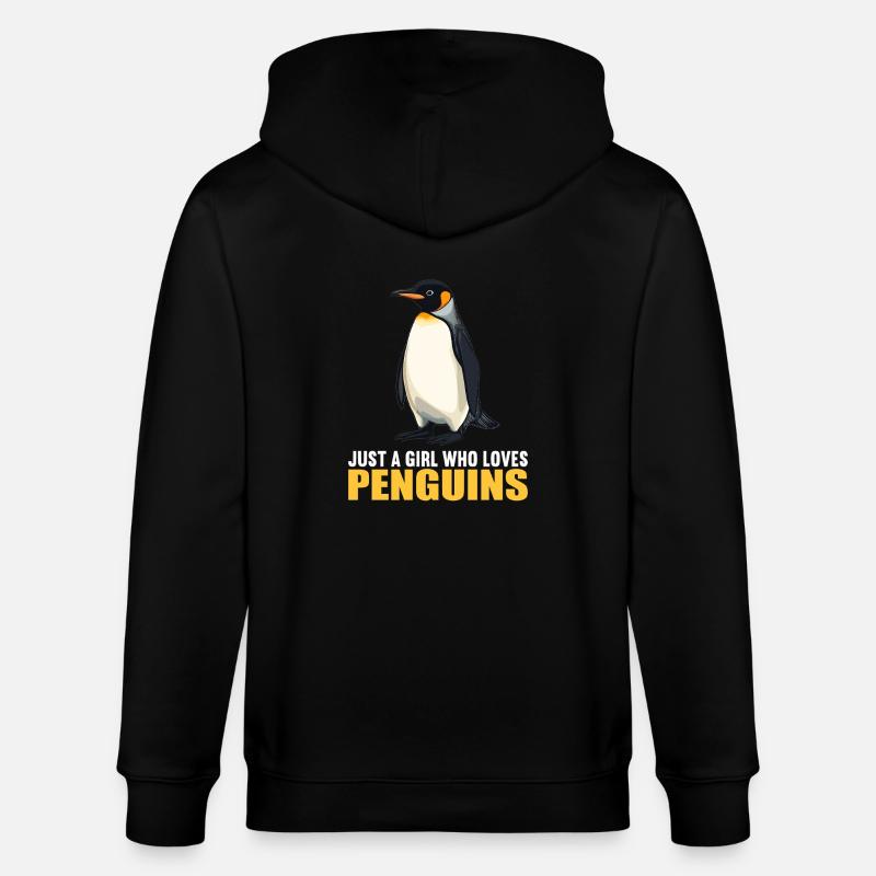 Pingouins Pingouin - Veste à capuche bio CULTIVATOR Stanley/Stella Unisexe - noir