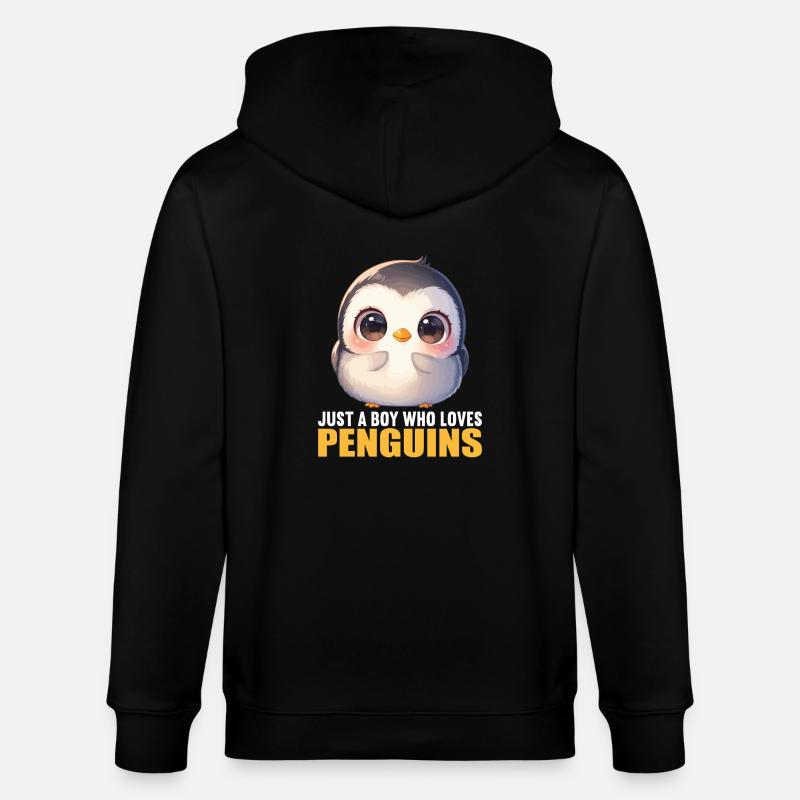 Pingouins Pingouin - Veste à capuche bio CULTIVATOR Stanley/Stella Unisexe - noir