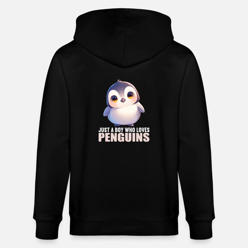 Pingouins Pingouin - Veste à capuche bio CULTIVATOR Stanley/Stella Unisexe - noir