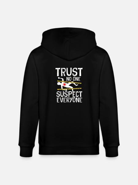 Murder Mystery Dinner Fun Night - Stanley/Stella CULTIVATOR  Unisex Organic Hooded Jacket - black
