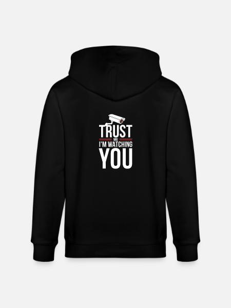 Private Security Professional Bodyguard Vip - Stanley/Stella CULTIVATOR Unisex Organic Hooded Jacket - black