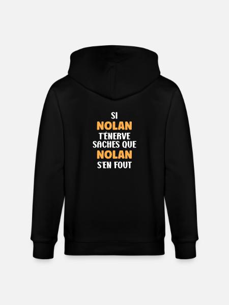 nolan - Veste à capuche bio CULTIVATOR Stanley/Stella Unisexe - noir