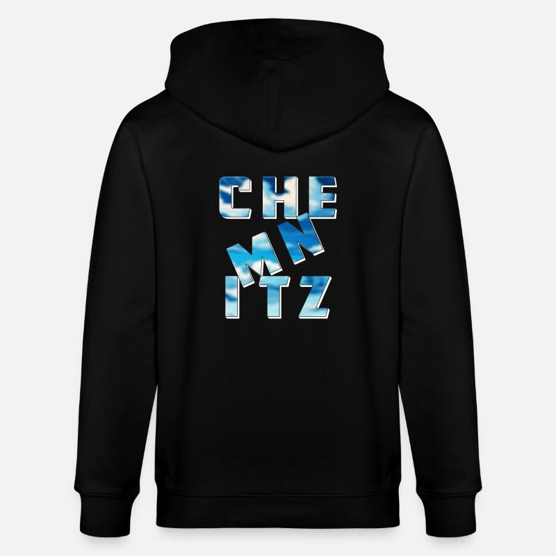 CHEMNITZ - Stanley/Stella Unisex Bio-Kapuzenjacke CULTIVATOR  - Schwarz