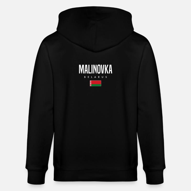 Malinovka, Biélorussie, Biélorussie - Veste à capuche bio CULTIVATOR Stanley/Stella Unisexe - noir