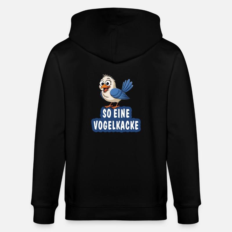 UN TEL CACA D’OISEAU - Veste à capuche bio CULTIVATOR Stanley/Stella Unisexe - noir