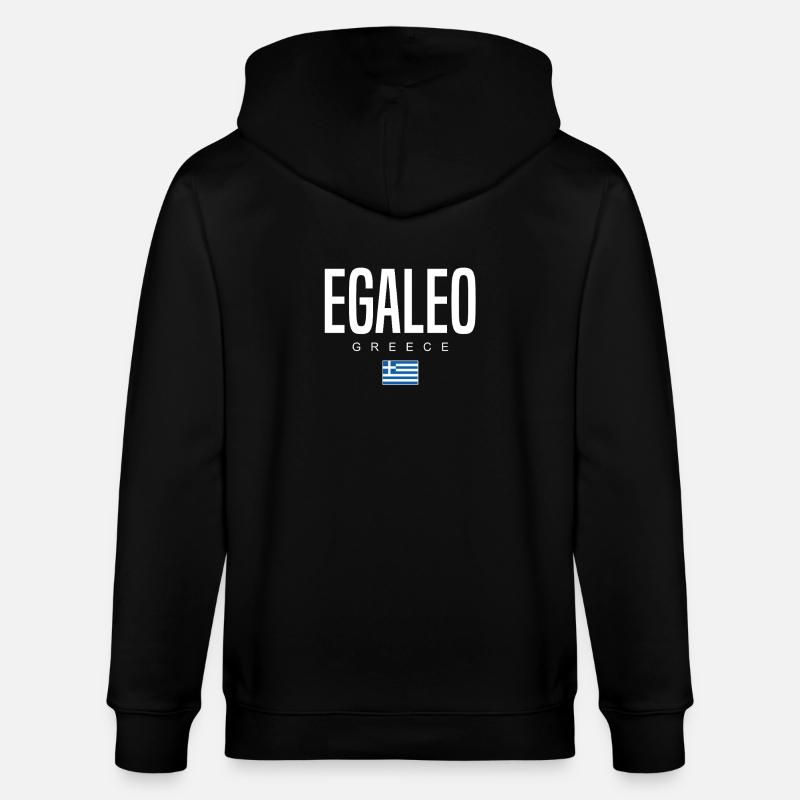 Egaleo, Grèce - Veste à capuche bio CULTIVATOR Stanley/Stella Unisexe - noir