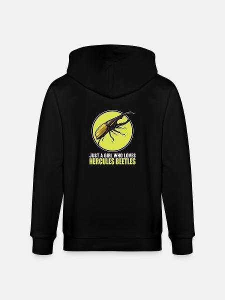 Hercules - Stanley/Stella CULTIVATOR  Unisex Organic Hooded Jacket - black