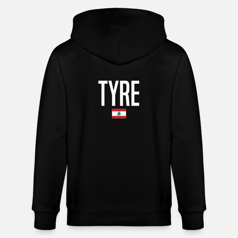 Tyr Liban - Veste à capuche bio CULTIVATOR Stanley/Stella Unisexe - noir